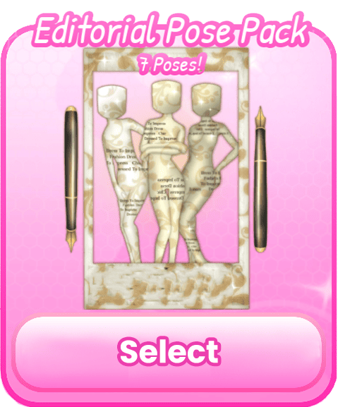 Editorial Pose Pack..